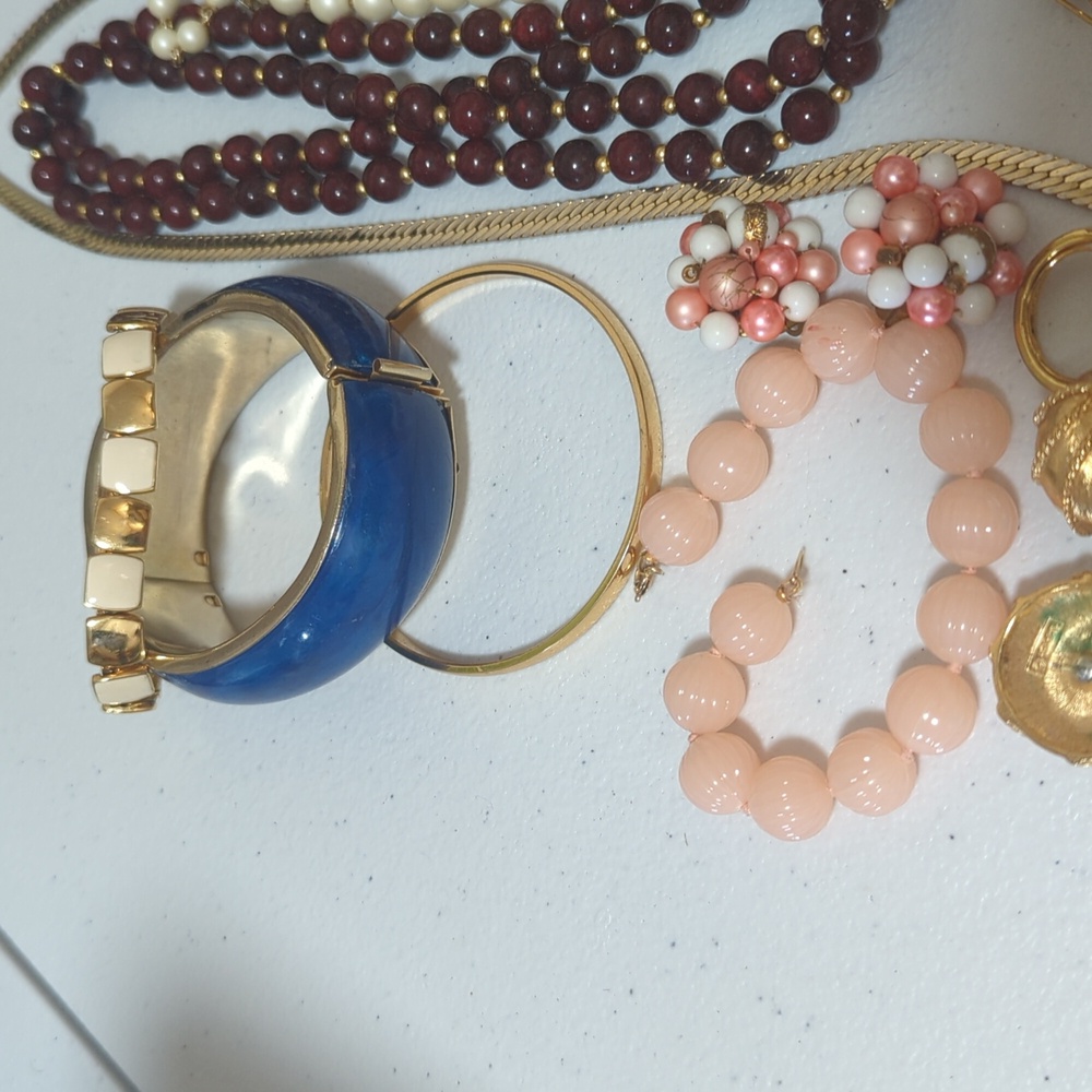 Vintage Jewelry Wearable Lot 19 Pieces Vendome Trifari Japan Napier - Picture 4 of 12